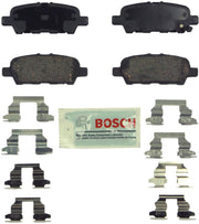 Bosch Blue BE905H front packaging showing pads and included hardware for quieter stops