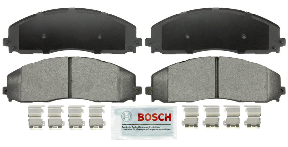 Bosch BSD1680 front pads in packaging showing protection and ready-to-install durability