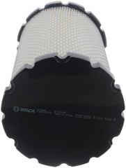 Close-up of Bosch pleated media showing dense pleats, Bosch captures small particles effectively