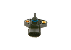 Bosch sensor connector detail highlighting secure electrical connection benefit