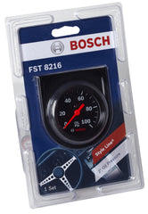 Bosch gauge installed in dash demonstrating easy fit and improved monitoring