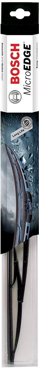 BOSCH MicroEdge front packaging showing product and size, highlights reliable performance