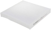 Bosch P3939WS front view showing pleated filter for improved cabin air