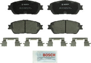 BOSCH QuietCast front pad facing view showing full pad and ready-to-install benefit
