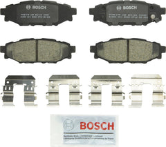 Bosch QuietCast front view showing pad profile and fit for smooth braking