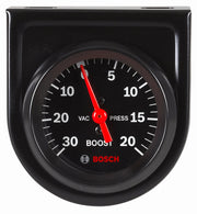 Bosch Style Line front view showing black dial and bezel, clear readings