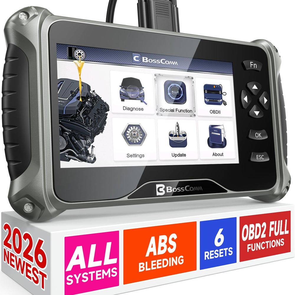 BC BossComm IF745 front view showing display and controls for fast diagnostics