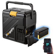 BougeRV CRH20 front view showing compact portability and durable design
