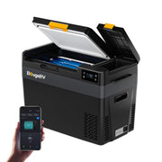 BougeRV CRX3 front view showing compact design and portability benefit