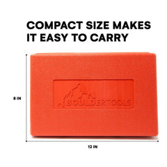 Boulder Tools closeup of steel T-handle insertion tool delivering durable controlled insertion