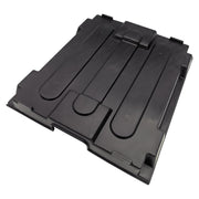 Boursin front view battery box cover protecting battery compartment