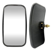 Boursin front view mirror showing full black casing and convex glass for better safety