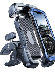 Bovemanx front view mounted on handlebar showing strong fit and stability