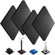 BOYISEN front view of 4-pack pads showing size and convenience