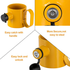 BOYISEN handle close-up highlighting outward handle for easier locking and unlocking