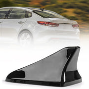 Bracingo shark fin antenna cover front view improves roof appearance