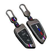 Bradegeve front view gunmetal cover showing precise fit and premium look, protects key