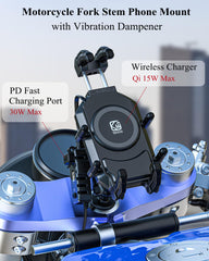 BRCOVAN close-up of wireless charging pad illustrating fast Qi charging benefit