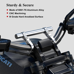 BRCOVAN clamp detail with lock bolt and Allen key, secures accessories firmly