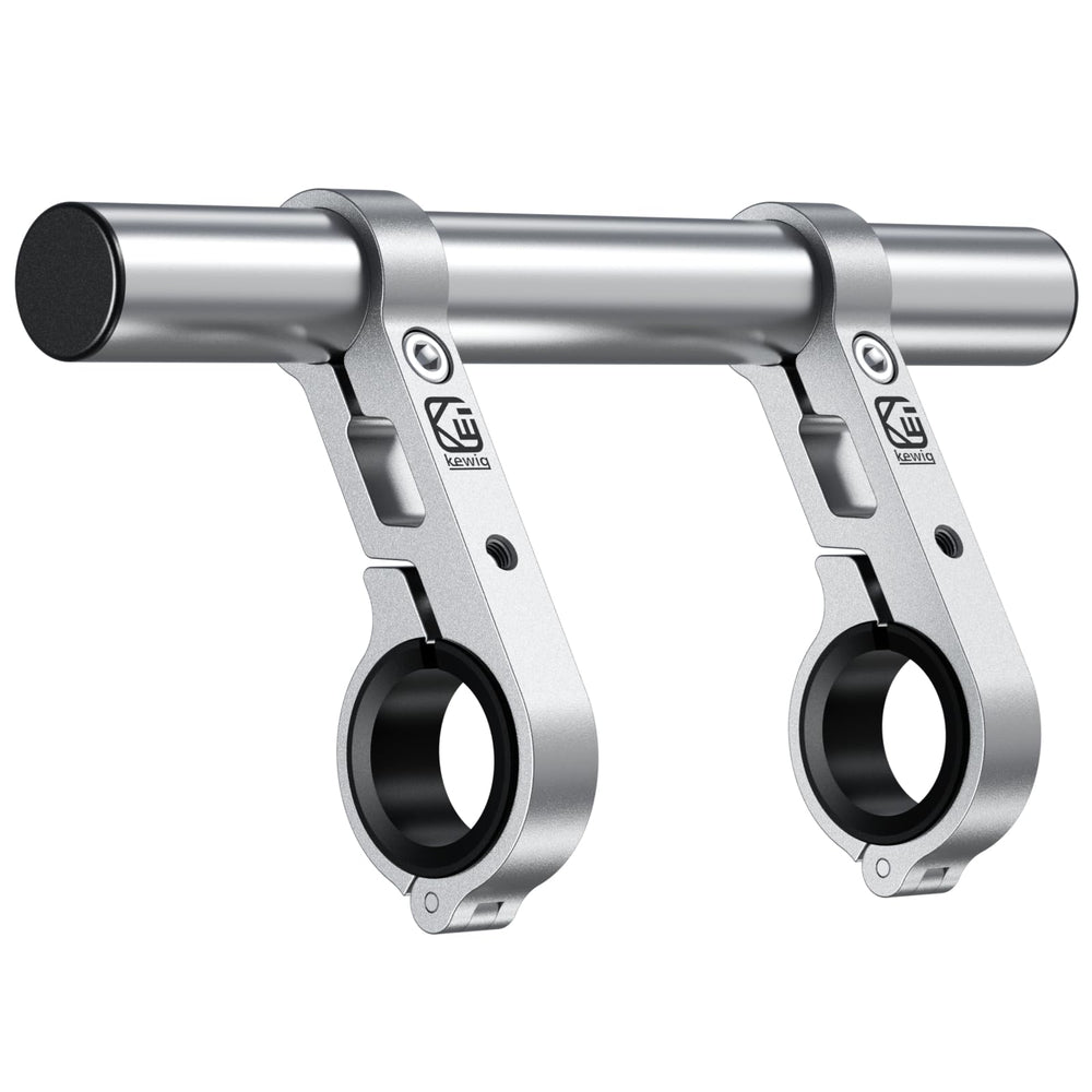 BRCOVAN front profile showing 8-inch extender and mounting clamp, adds accessory space
