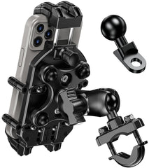 BRCOVAN front mounted on handlebar showing stable phone view