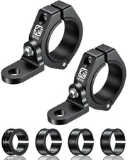 BRCOVAN front view of clamp pair showing secure mounting benefit