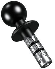 BRCOVAN front view of metal fork stem ball base showing secure fit