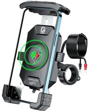 BRCOVAN front view mounted on handlebar showing secure hold and visibility