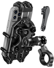 BRCOVAN front view mounted on handlebar showing stable fit and durability