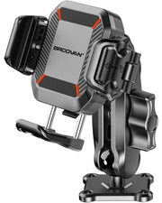 BRCOVAN front view showing secure phone mounting and stable grip