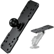BRCOVAN front view plate showing mounting holes and ball for secure fit