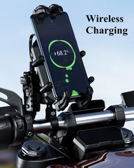 BRCOVAN handlebar mount installed on bike demonstrating stable attachment