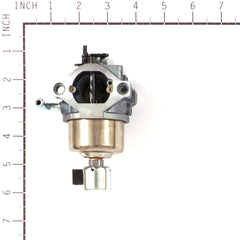 Briggs & Stratton carburetor throttle linkage closeup for smooth control