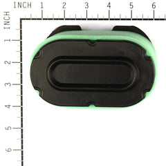 Briggs & Stratton side profile showing seal detail for secure engine fit