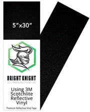 Bright Knight Decals front packaging showing product benefits and size