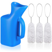 BrightRow angled lube bucket front view showing ergonomic shape and stable base benefit