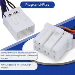 briidea wiring harness detail showing neat routing and reduced wiring modifications benefit