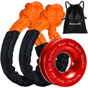 Brobantle kit front packaging showing soft shackles and snatch ring benefit portability