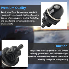 BSNOVT priming bulb rubber texture closeup showing durable material for long life