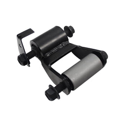 BST BSSP shackle mounted on vehicle rear spring demonstrating correct fitment