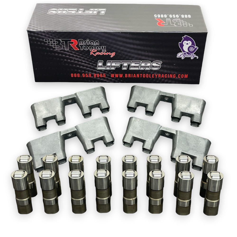 BTR Delphi LS7 lifters front packaging showing full set and benefits
