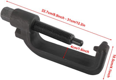 BTSHUB close-up of the 7/8 inch threaded pin providing secure anchoring