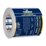 BUCK TAPE AS TOUGH AS A BUCK front packaging showing roll and label benefits