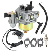Buckbock carburetor front view showing durable construction and improved flow