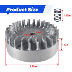 BUHNSS dynamic balance holes detail reducing vibration at high rpm