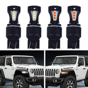 BulbForst front packaging showing four LEDs and kit contents for quick identification and benefit