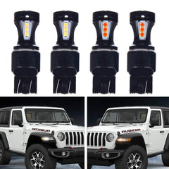 BulbForst front packaging showing four LEDs and kit contents for quick identification and benefit