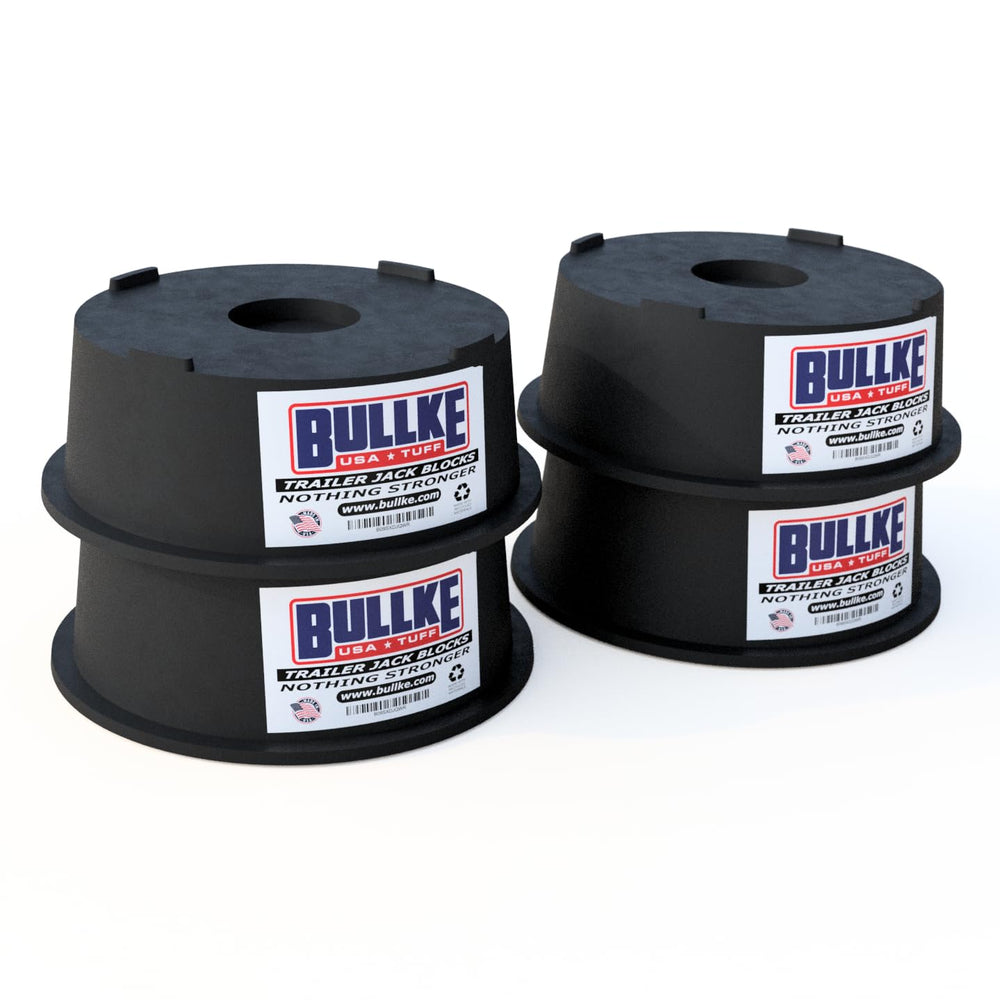 bullke front pack of four blocks, sturdy support for RVs