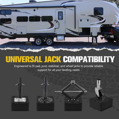 BUNKER INDUST textured top detail preventing tire and jack slippage