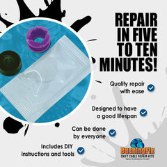 BushingFix installation tool arranged to show simple, safe seating